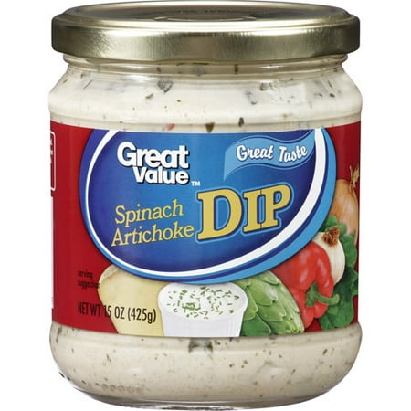Great Value Spinach Artichoke Dip, 15 Oz.