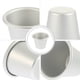 thumbnail image 4 of 10 moldes de aluminio para tartas, antiadherentes, para muffins, pudines y utensilios para hornear, 4 of 7