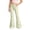 Beige, variant on Girls Flare Leggings School Uniform Pants for Kids Bell Bottoms (Navy,12-13 Years)