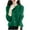 #382-Green, variant on Women's Lightweight Button Down Cardigan Long Sleeve Casual Crew Neck Soft Knit Cardigans Sweater Tops