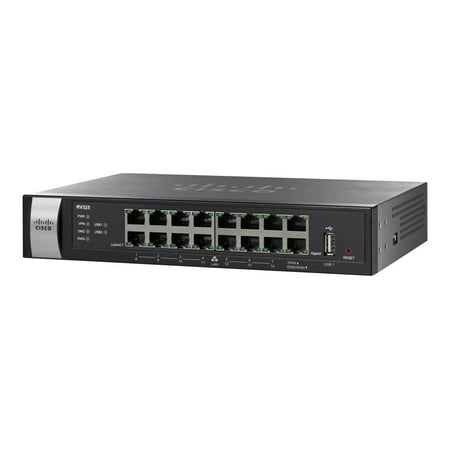 Cisco Small Business RV325 - Router - 14-port switch - GigE - WAN ports: 2