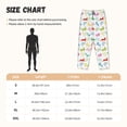 thumbnail image 4 of Lsque Happy Easter Rabbit Print Women's Pajama Pants, Lounge Pant - Comfortable Home Wear,Elastic Waistband, Stylish Design-Large, 4 of 9