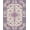 Beige Mauve Blue, Pattern 1, variant on ODIKA Mauve Vintage Botanical Trellis Distressed Faded Scroll Border for Hallway, Study Room, Playroom, Non-Slip Low Profile