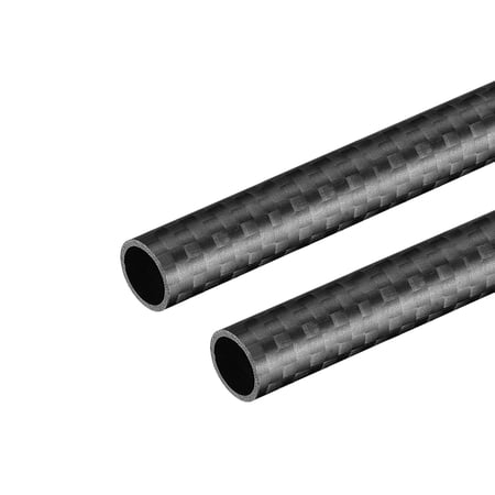 Uxcell Carbon Fiber Round Tube 12x10x500mm 3K Roll Wrapped Matt for RC Airplane 2 Pack price history on PriceWatchPro