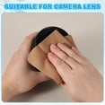 thumbnail image 6 of Glasses Cleaning Cloth 7.9" x 7.9" , Microfiber Eyeglasses Cleaner Cloths Soft Suede Wipe Screen, Brown 12 Pcs, 6 of 7
