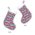 thumbnail image 3 of Yiaed Cartoon Crabs Print Christmas Stockings, Christmas Stockings Hanging Ornaments, Christmas Stockings for Family Christmas Holiday Decorations, 3 of 7