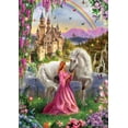 thumbnail image 2 of Puzzle Educa Hada y Unicornio, 500 piezas, multicolor, 2 of 6
