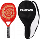 thumbnail image 2 of Raquetas de tenis de playa Camewin 400601 rojas y naranjas, paquete de 2, 2 of 5