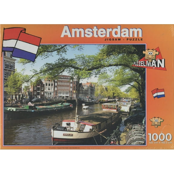Puzzleman 1000 Piece Puzzle - Amsterdam Netherlands 1