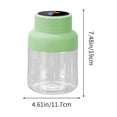 thumbnail image 3 of Green Portable Juicer Blender Cup 500Ml Wireless Rechargeable Ice Crushing Function Digital Display Self Cleaning 4.61X4.61X7.48In Weighs 1.21Lb, 3 of 6