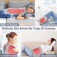 thumbnail image 3 of Compresas calientes terapeuticas, Manta termica, Cobija electrica termica para Alivio de Dolores de Hombros Cuello Espalda, Compresa caliente electrica para fisioterapia, 10 Ajustes de Temperatura, 3 of 9
