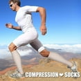 thumbnail image 3 of 3 Pairs Copper Compression Socks for Women & Men Circulation 15-20 mmhg - Better Blood Flow, Swelling, Best Support for Medical, Running, Nursing, 3 of 5