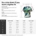 thumbnail image 7 of Vsdgher Watercolor Turtle1 Print Men's Wrinkle Free Untucked Cuban Shirt Business Casual Button Down Shirts Short Sleeve Shirt, 7 of 7