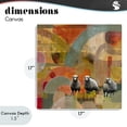 thumbnail image 4 of Stupell Industries Bohemian Counting In My Sheep Canvas Art, 17 x 17, by Dianna Fritzler, 4 of 8