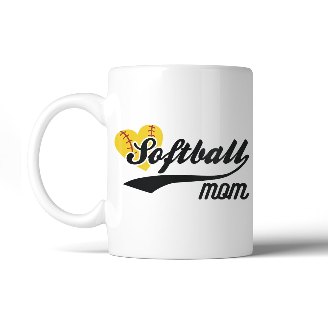 Details about   Coffee Cup Mug Travel 11 15 oz Can't Hide My Crazy I'm A Softball Mom Mother 