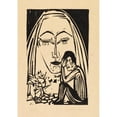 thumbnail image 3 of Ernst Ludwig Kirchner 11x14 Black Modern Framed Museum Art Print Titled - Memory (1926), 3 of 5