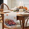 thumbnail image 3 of Thanksgiving Table Runner, Autumn Thanksgiving Kitchen Dining Table Decoration for Home Party Decor 13x120 Inches, 3 of 9