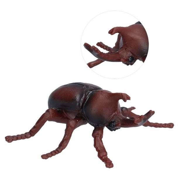 Set De 3 Juguetes De Insectos Realistas Con Mecanismo De Cuerda | Escarabajos Que Mueven Cabeza Y Cuerpo | Educativos Y Sin Pilas
