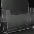 thumbnail image 4 of TOYMYTOY Brochure Display Rack Acrylic Transparent 1Pcs for Home Decor, 4 of 6