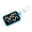 Lake Blue, variant on Mini Keychain Electronic Clock Portable Time Display Device Backpack Watch Gift