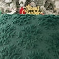 thumbnail image 5 of Christmas Pillow Covers 18x18 Inch Set of 2 Soft Plush Faux Fur Snowflake Decorative Couch Cushion Case Throw Pillows Pillowcases for Couch Sofa Holiday Festivals Winter Decor, 5 of 8