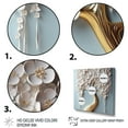 thumbnail image 3 of Designart "White Orchid Tree Garden Of Branches VI" Tree Floral Wall Art For Bathroom, 3 of 5