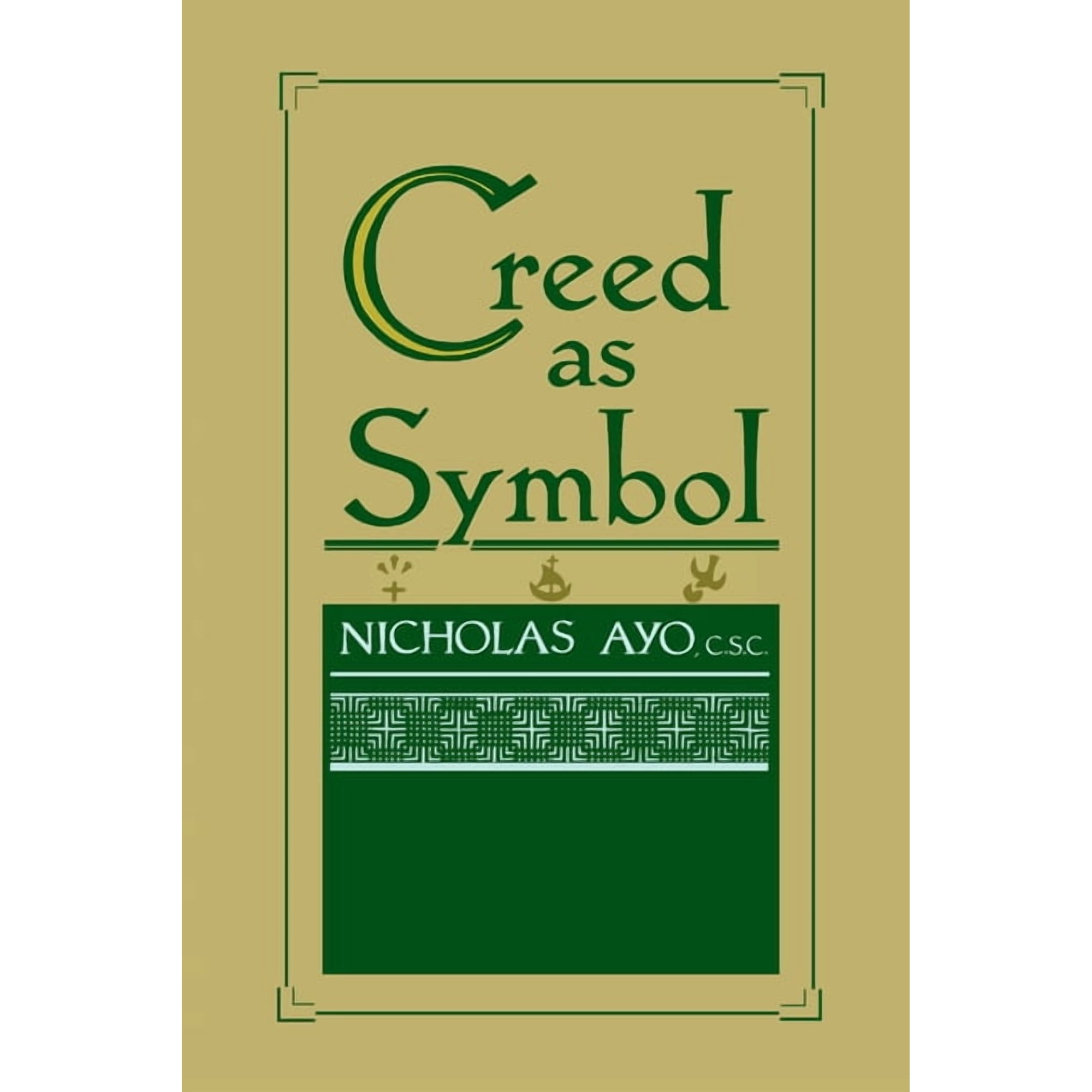 Creed as Symbol (Paperback)