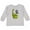 AC-Heather Grey, variant on I Love My Dad with Baby and Daddy Brontosauruses Boys or Girls Long Sleeve Toddler T-Shirt
