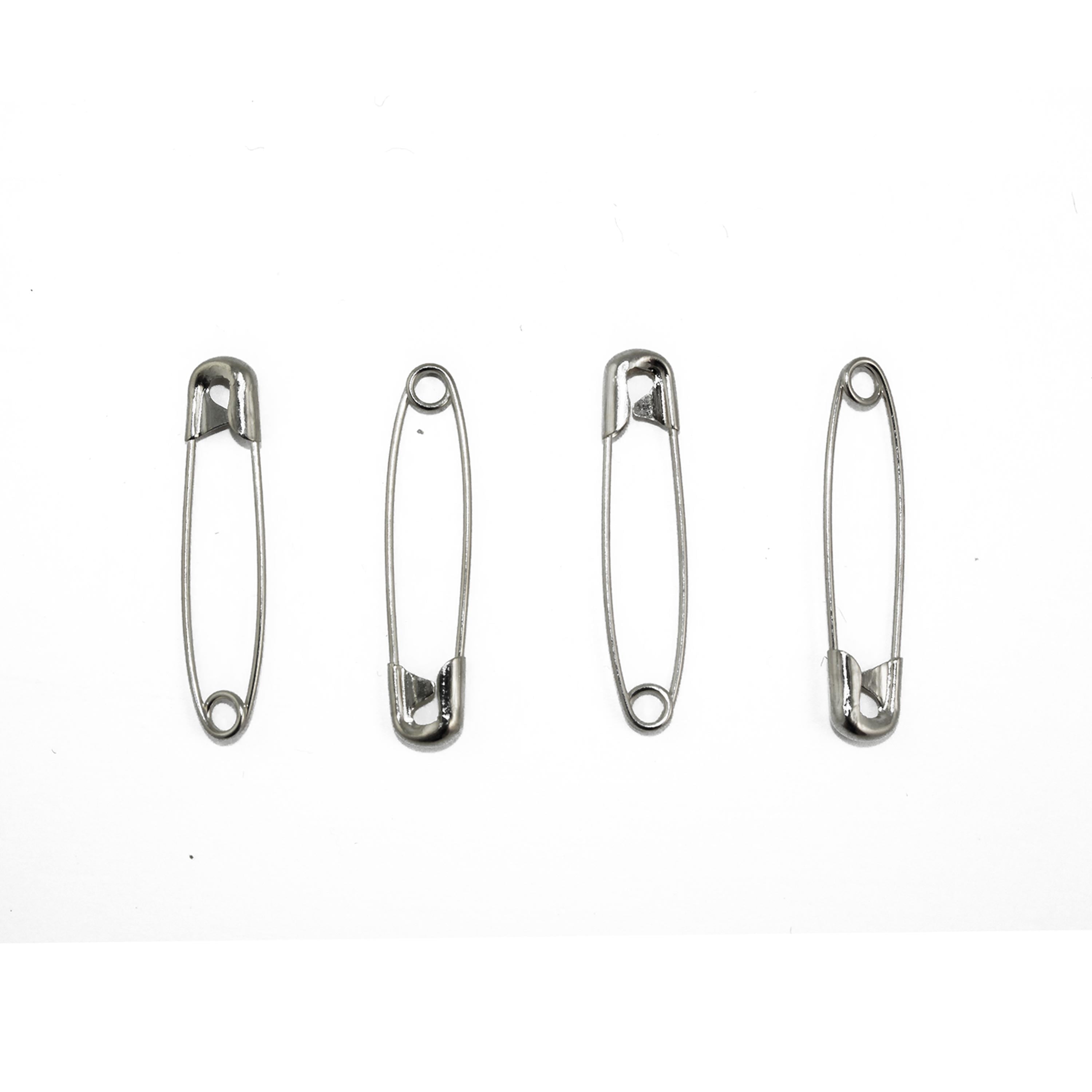 Brass Coiless Safety Pins - Small