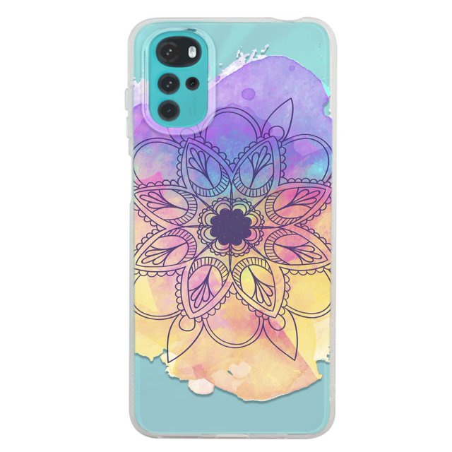 Funda Protector para Moto G22 InstaCase Antigolpes Mandalas Acuarela