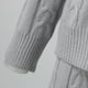 thumbnail image 5 of Vestido de punto, traje de dos piezas, suéter y falda de punto midi, conjunto de 2 piezas ajustado, vestido midi, vestido de suéter de cuello alto, conjunto de vestido de punto, vestido, 5 of 6