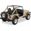 Bestop 49252-01 Jeep Wrangler Highrock 4X4 Fender Flares, Black