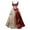 Army Green, variant on Plus Size Dresses Vintage Sleeveless Halloween Evening Party Prom Long Dresses Summer Dress Hot Pink L