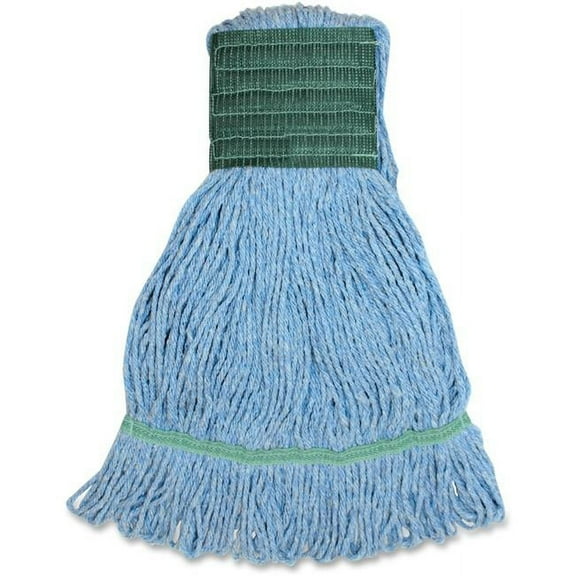 Synthetic BLEND Wide Band Loop Mop - Blue