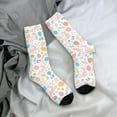 thumbnail image 5 of Logiee Happy Easter Print Adult Socks for Men & Women,Calf Socks, Ankle Socks,Boots Socks,Breathable Casual Sock,Unisex Crew Socks, 5 of 6