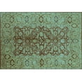 thumbnail image 1 of Ahgly Company Indoor Rectangle Oriental Light Blue Industrial Area Rugs, 2' x 5', 1 of 4