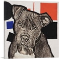 thumbnail image 1 of ARTCANVAS Cane Corso Dog Breed Black Blue Red Canvas Art Print - Size: 36" x 36" (0.75" Deep), 1 of 9