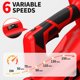 thumbnail image 3 of Soplador de hojas inalámbrico FULLYEA 6 velocidades 500 CFM 150 MPH 2x4.0Ah, 3 of 9