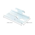thumbnail image 2 of Miangastore Tringles à Rideaux Doubles Supports Design Simple Fer 2Sets 1.7X0.9In, 2 of 8