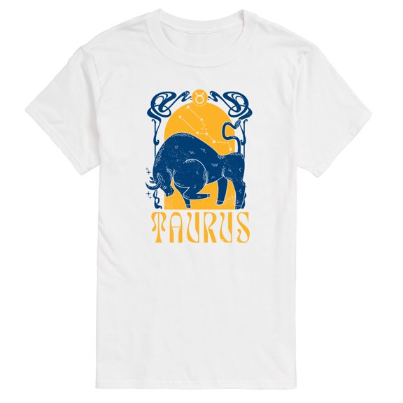 Instant Message - Taurus Zodiac Short Sleeve Graphic T-Shirt