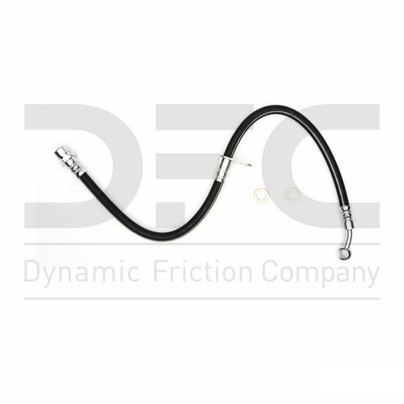Front Left Dynamic Friction Company Brake Line Hose 350-59078 For 2006-2007 Acura CSX, 2006-2011 Honda Civic