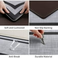 thumbnail image 3 of Tapis de Cuisine 2 Pcs, Tapis de Cuisine Coussiné Anti-Fatigue pour, 3 of 7