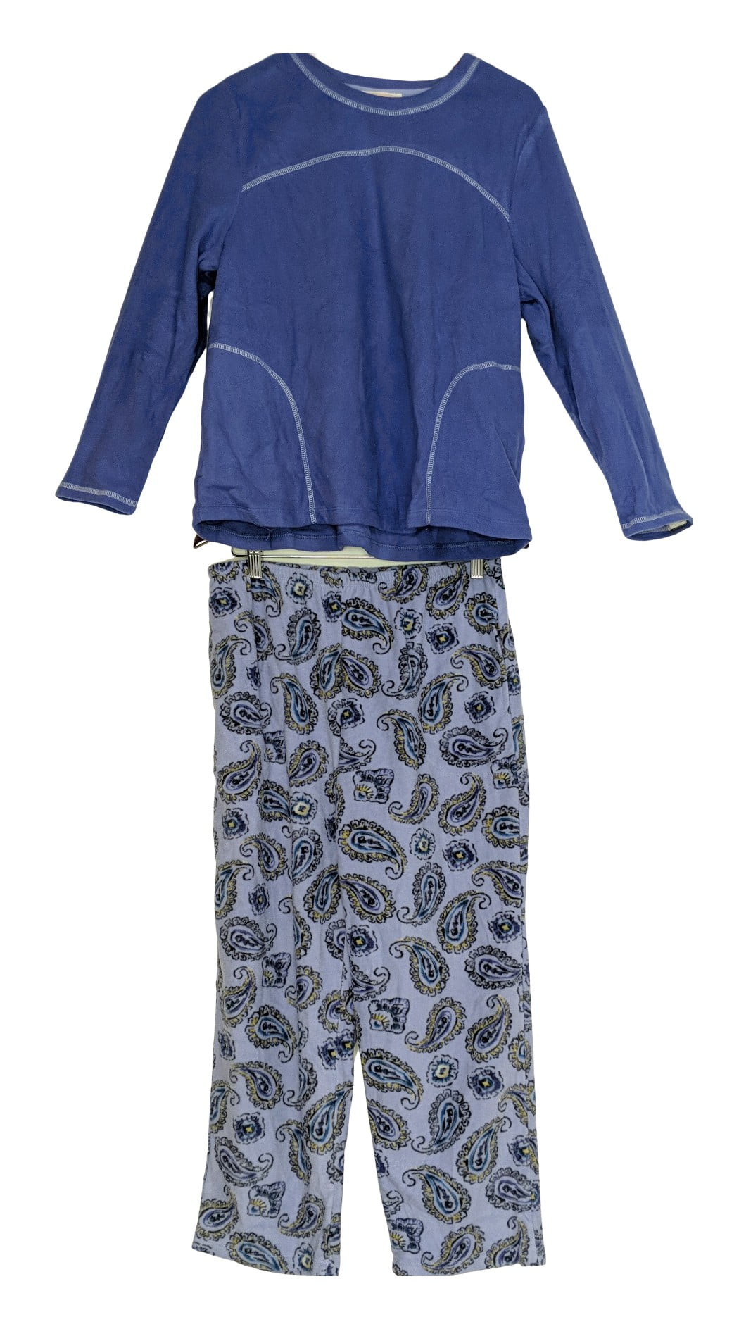 Stan Herman - Stan Herman Women's Petite Pajama Set PM Microfleece ...