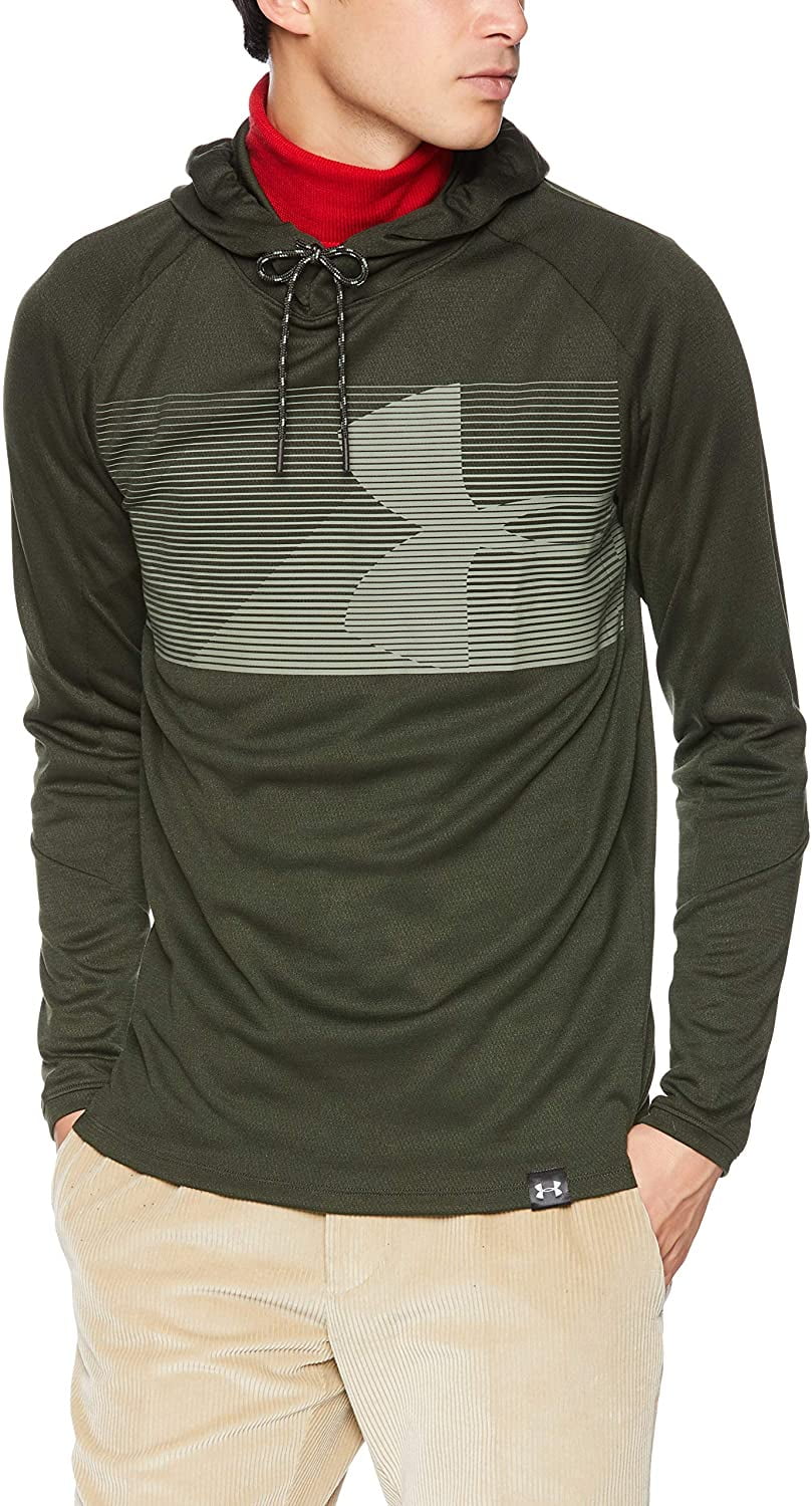 black and green under armour hoodie