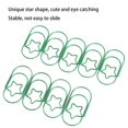 thumbnail image 3 of 40PCS Forme Étoile Trombones Revêtement Antirouille Portable Léger Trombones Signets Planificateur Clips, 3 of 8