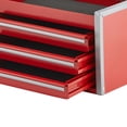 thumbnail image 5 of Metal Tool Box 8.6-inch, with 3 Drawers, Mini Metal Toolbox Design, for Home Office Apartment Bedroom Living Room, Small Space Storage, Daily Organization, Entryway Use, Commercial Lobby, 5 of 8