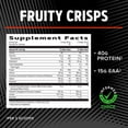 thumbnail image 6 of GNC AMP Wheybolic Clinically Proven Protein Powder, Increases Muscle Strength & Muscle Building, 40g Whey Protein, BCAA, Leucine, 3rd Party Tested, Fruity Crisps, 6 of 8