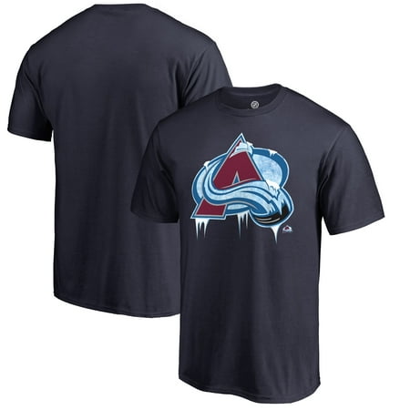 Reebok Colorado Avalanche T-shirt - Colorado Avalanche Fanatics Branded Hometown Collection Local T-Shirt - Navy