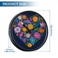 thumbnail image 3 of Indoor 12' Voice-Activated Luminous Decoration Wall Clock With LED Night Light Hand-drawn Style, 3 of 8