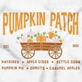 thumbnail image 2 of Cute Fall Autumn Pumkin Patch Wagon Womens Slim Fit Graphic Tee Brisco Brands X, 2 of 5
